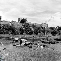 River Swale, Richmond Bridge and Richmond Castle